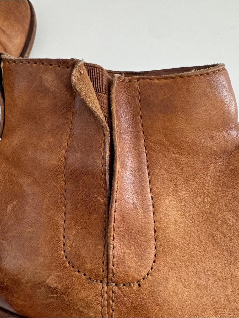 Kork-Ease Mindo Ankle Boots Cognac Brown Size 7